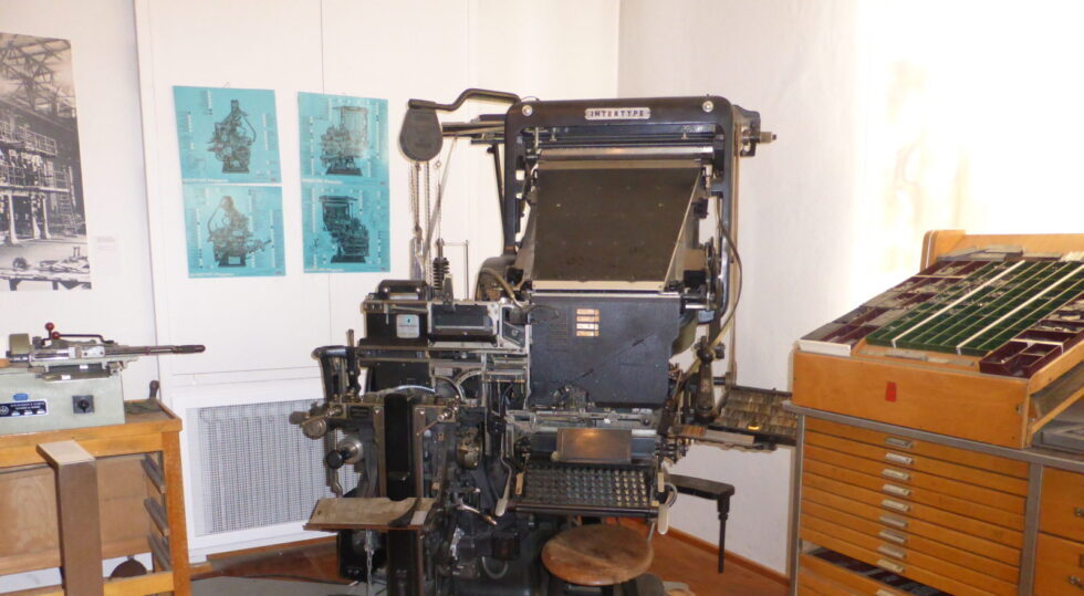 Zeilensetzmaschine